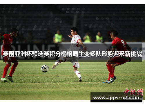赛前亚洲杯预选赛积分榜格局生变多队形势迎来新挑战
