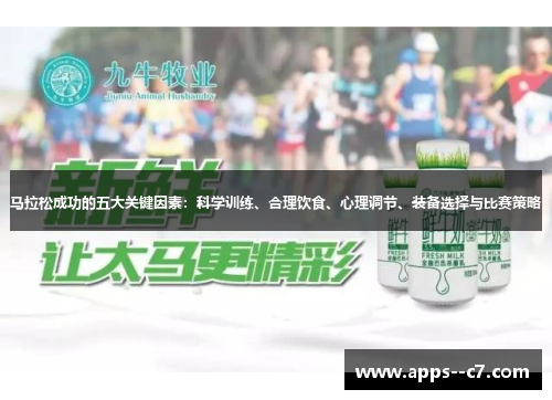 马拉松成功的五大关键因素：科学训练、合理饮食、心理调节、装备选择与比赛策略